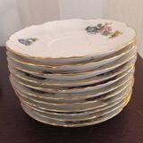 Antique café or tea service, 21 pieces - Limoges