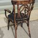 Baumann 1910s lounge, bench, armchair and bistro chair