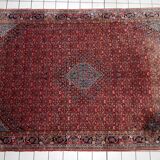 Antique Persian Bidjar handmade rug 7.5' x 10.11' 1920s - 1C1210