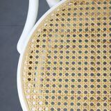 No. 18 White Chairs by Michael Thonet, Set of 4