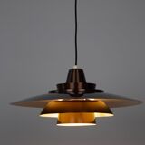 Danish vintage pendant lamp Superlight by David Mogensen, 1980s