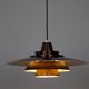 Danish vintage pendant lamp Superlight by David Mogensen, 1980s