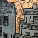 Lovers’ Lane enamel artwork by Vitus Lőrincz