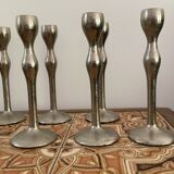 6 bougeoirs
