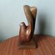 Stylised bird sculpture Scandinavian decoration