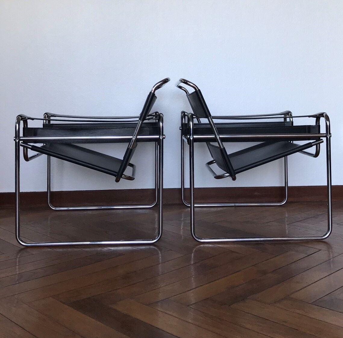 Fauteuil Wassily par Marcel Breuer, 1980