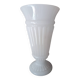 Antique white opaline vase