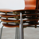 Model 3105 Mosquito chairs by Arne Jacobsen for Fritz Hansen 1967