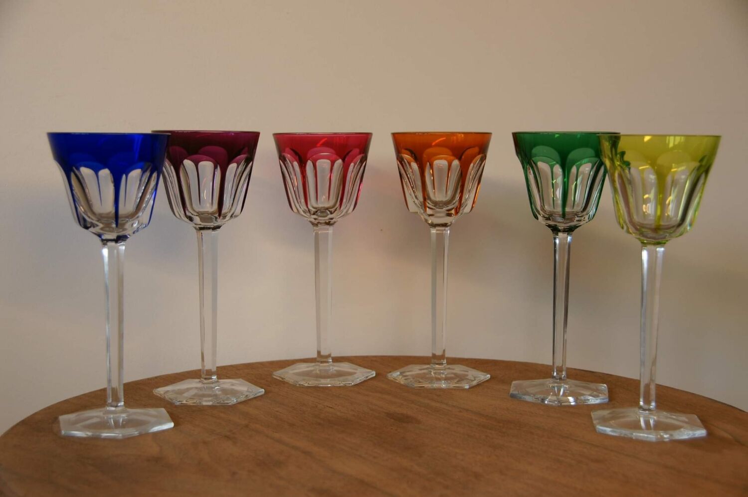 Harcourt wine glasses of the Rhine