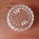 Vintage glass dessert service, bowls and serving dish.