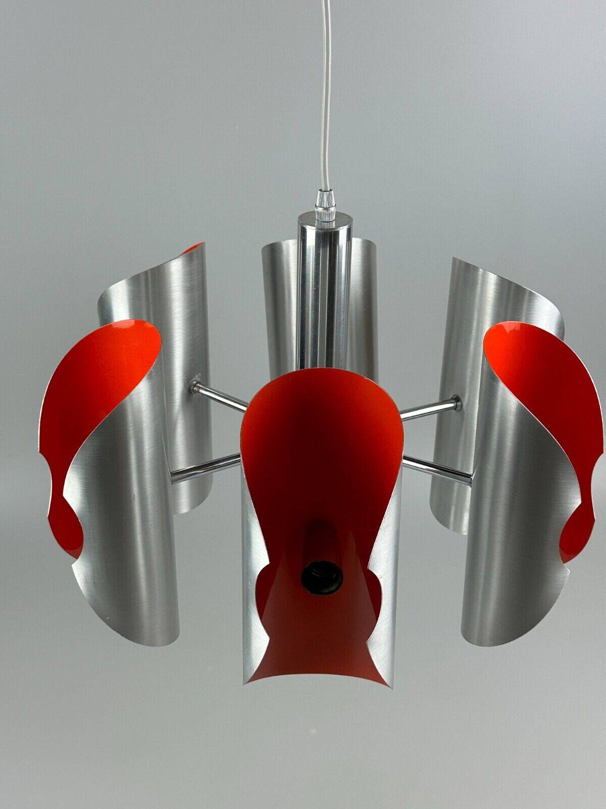 60s 70s 6-flame Sputnik candlestick metal chrome space age design
