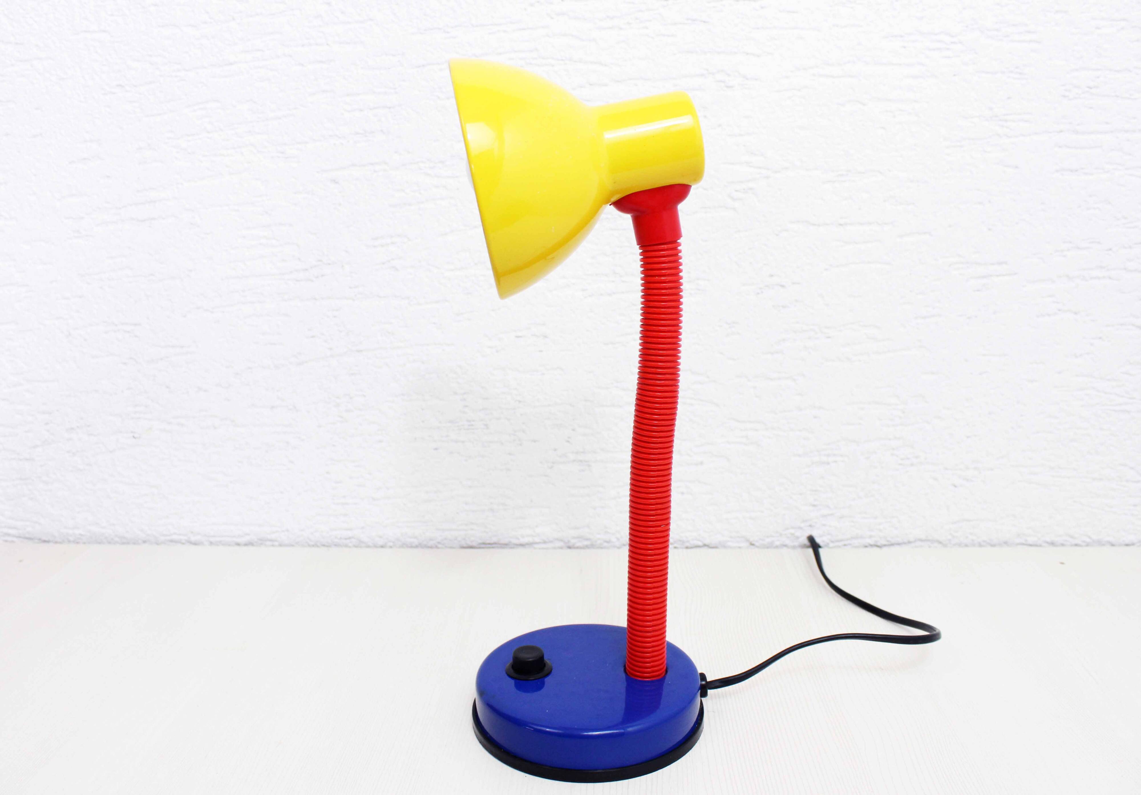 80s Memphis style desk lamp