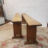 Pair of benches