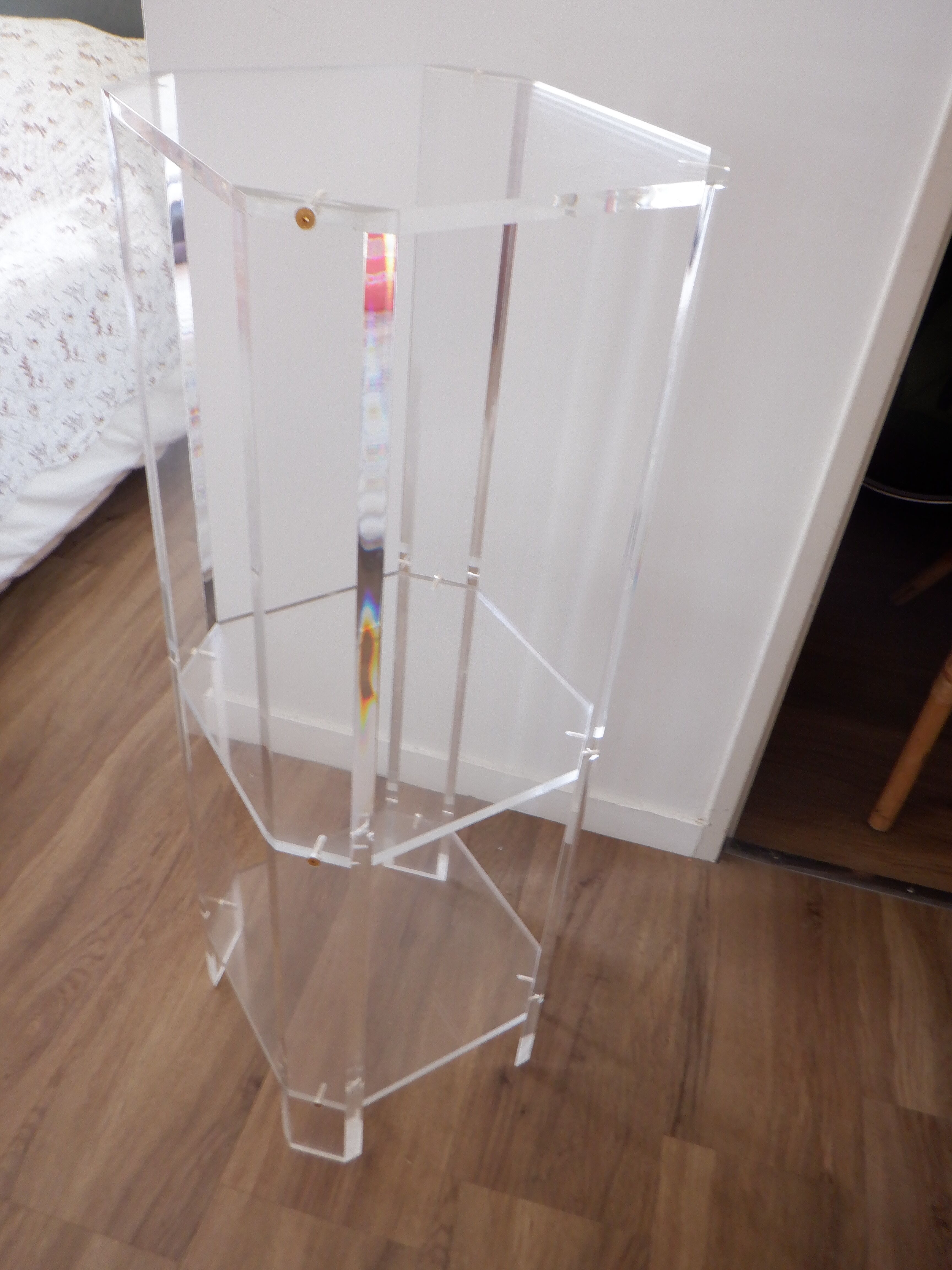 Plexiglas saddle David Lange