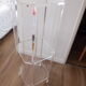 Plexiglas saddle David Lange