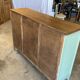 Buffet vintage bois et vert sauge