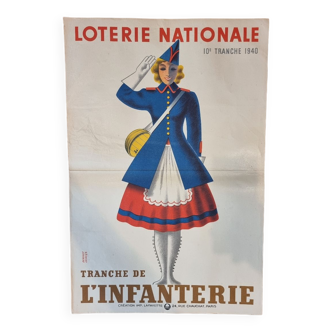 Old National Lottery poster