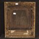 Antique painting on panel depicting Hermit from the 18th century