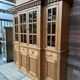 Pine shop display cabinet