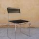 Chaise « scoubidou » vintage noire