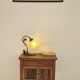 Directory style marquetry side table