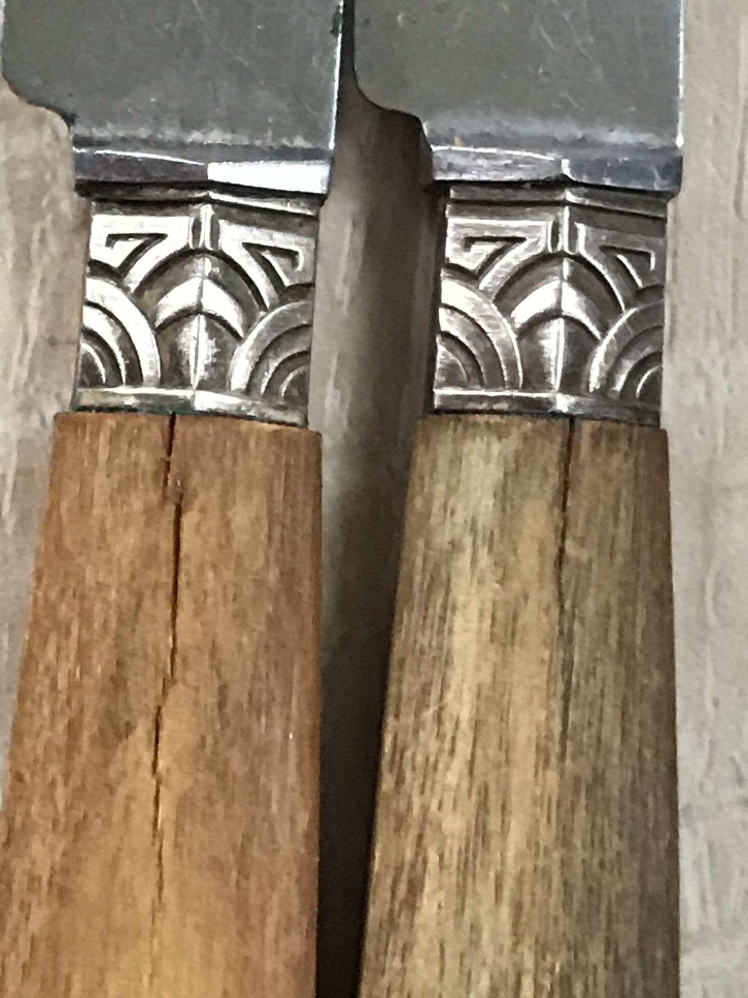 Set de 10 couteaux Art déco