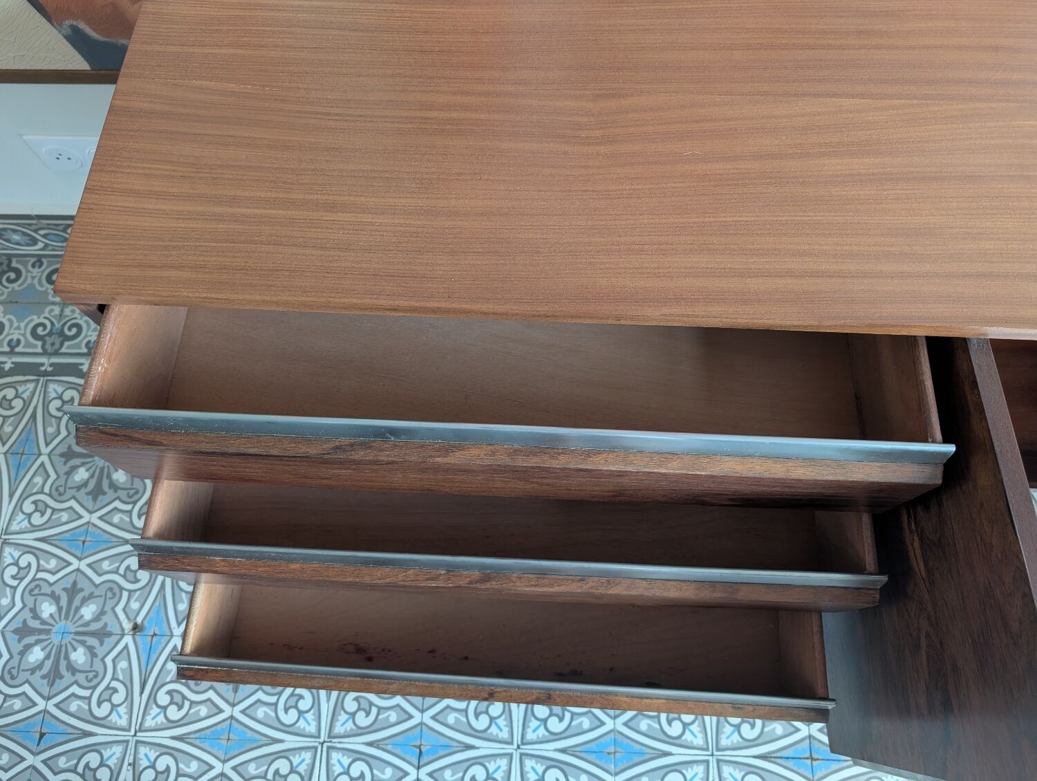 Enfilade palissandre style scandinave
