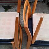 Set of 4 Scandinavian chairs from the 60s