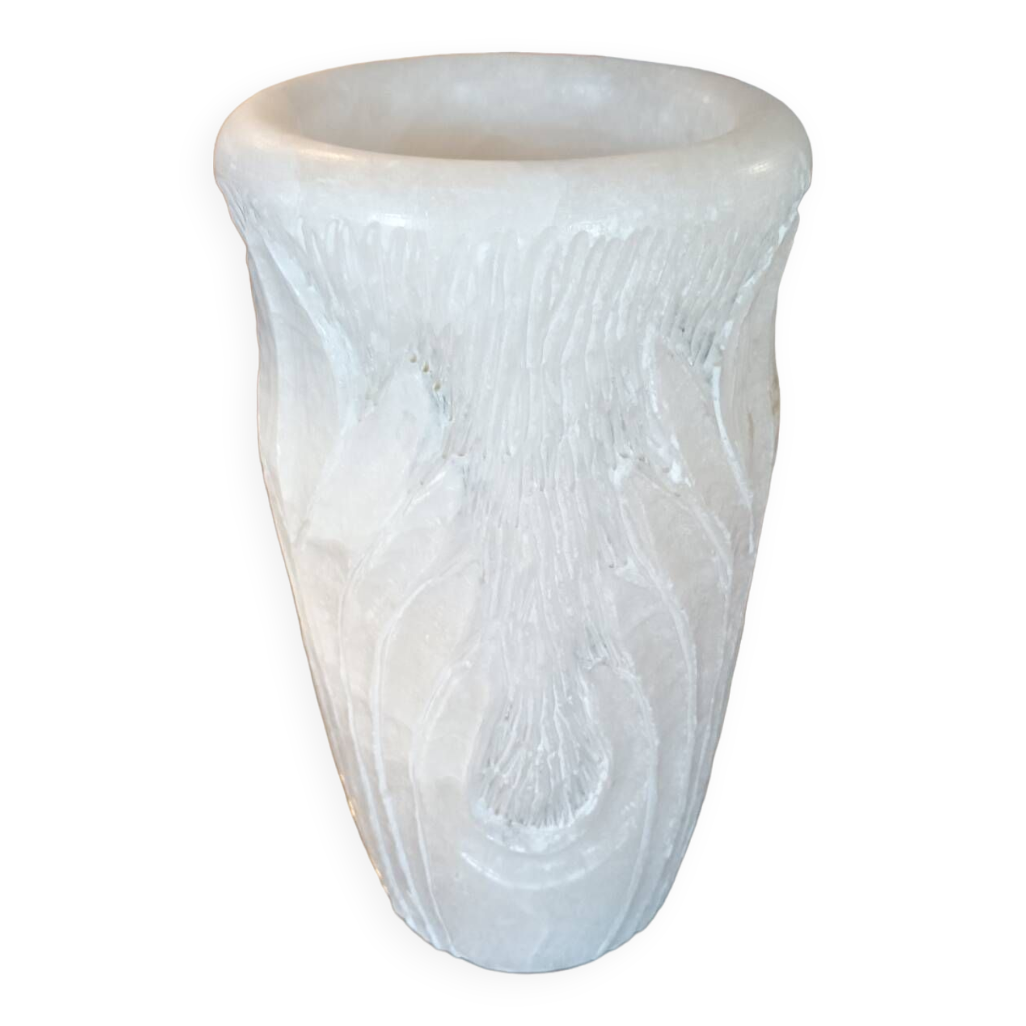 Vase en albâtre vintage