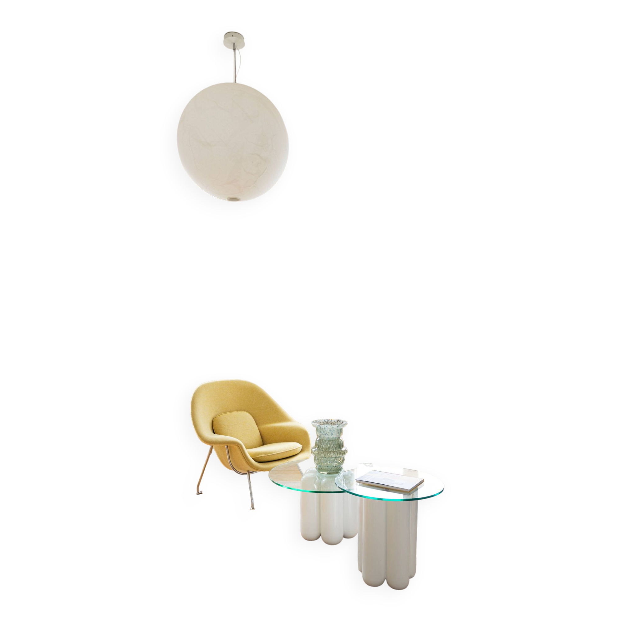 Madeleine wall light - cream