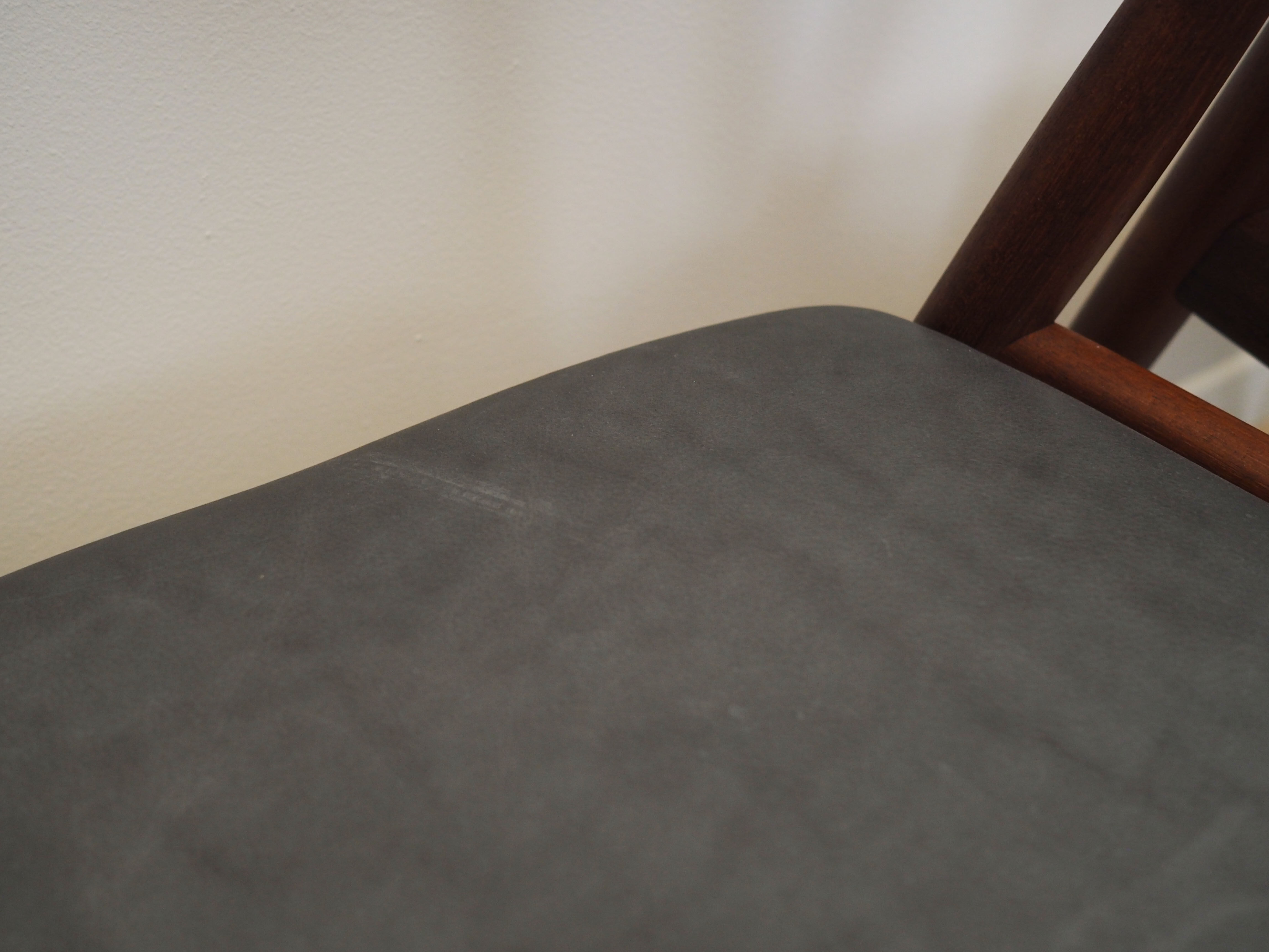 Set of four teak chairs, Danish design, 1960s, designer: Ejner Larsen & Aksel Bender Madsen