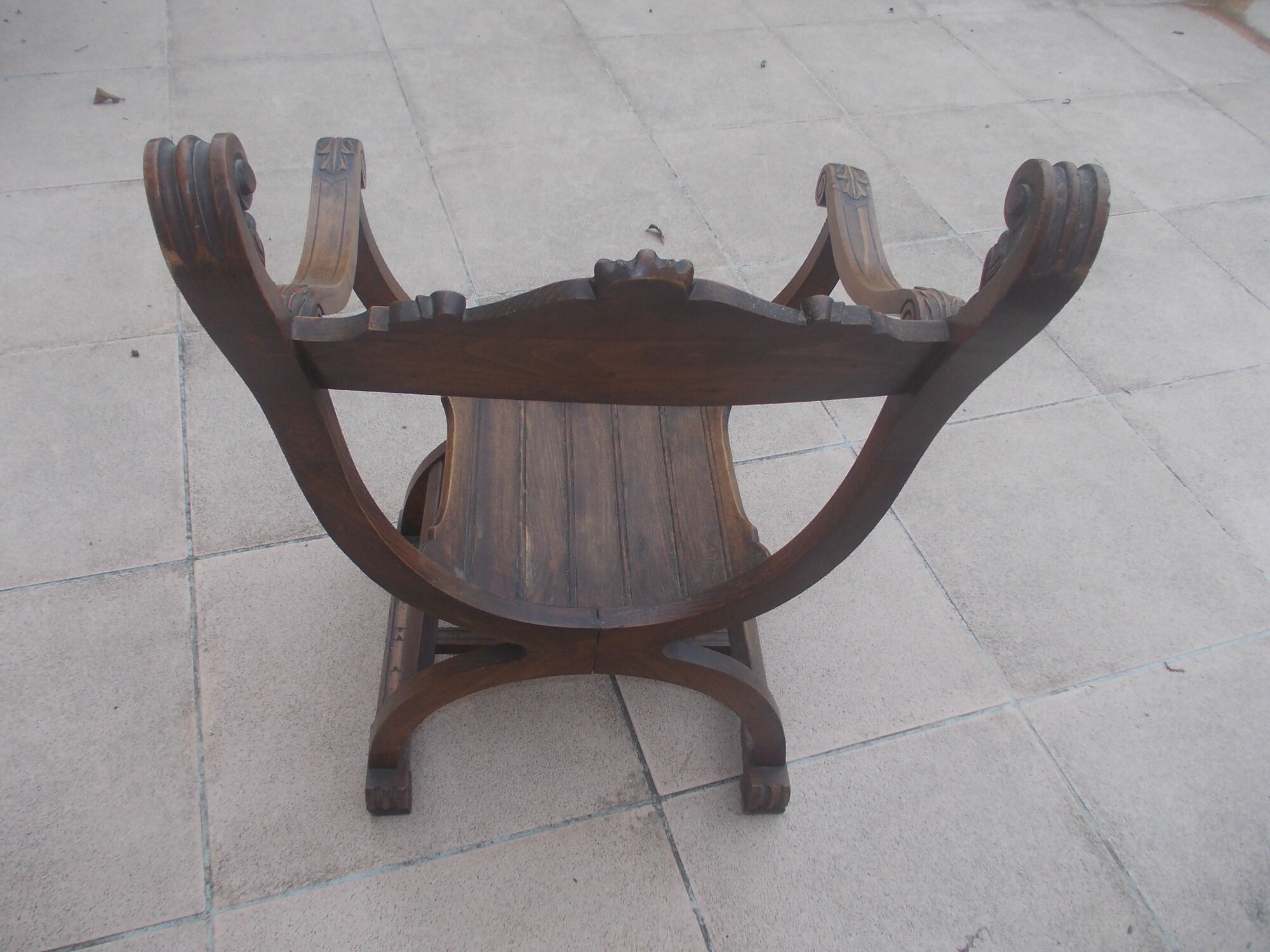Dagobert curl chair neo renaissance late 19th century