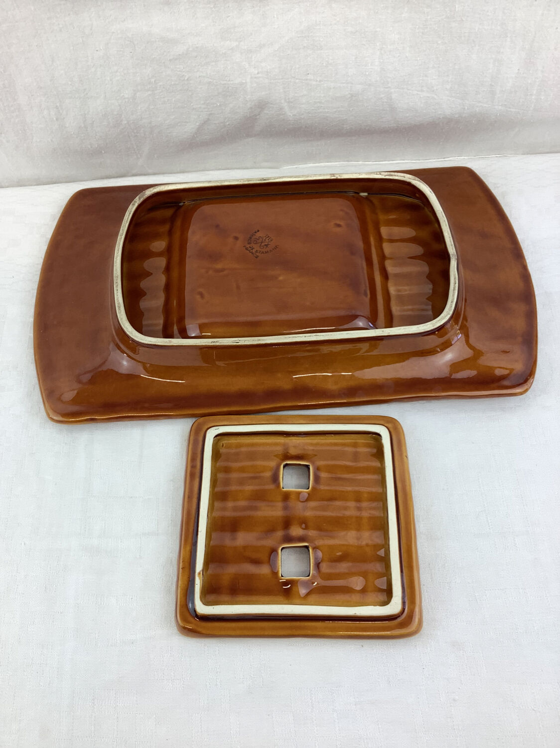 Asparagus dish made in France Saint Amand Céranord