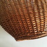 Wicker basket 1960s 45cm