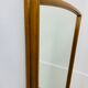 50s shelf mirror asymmetrical wood