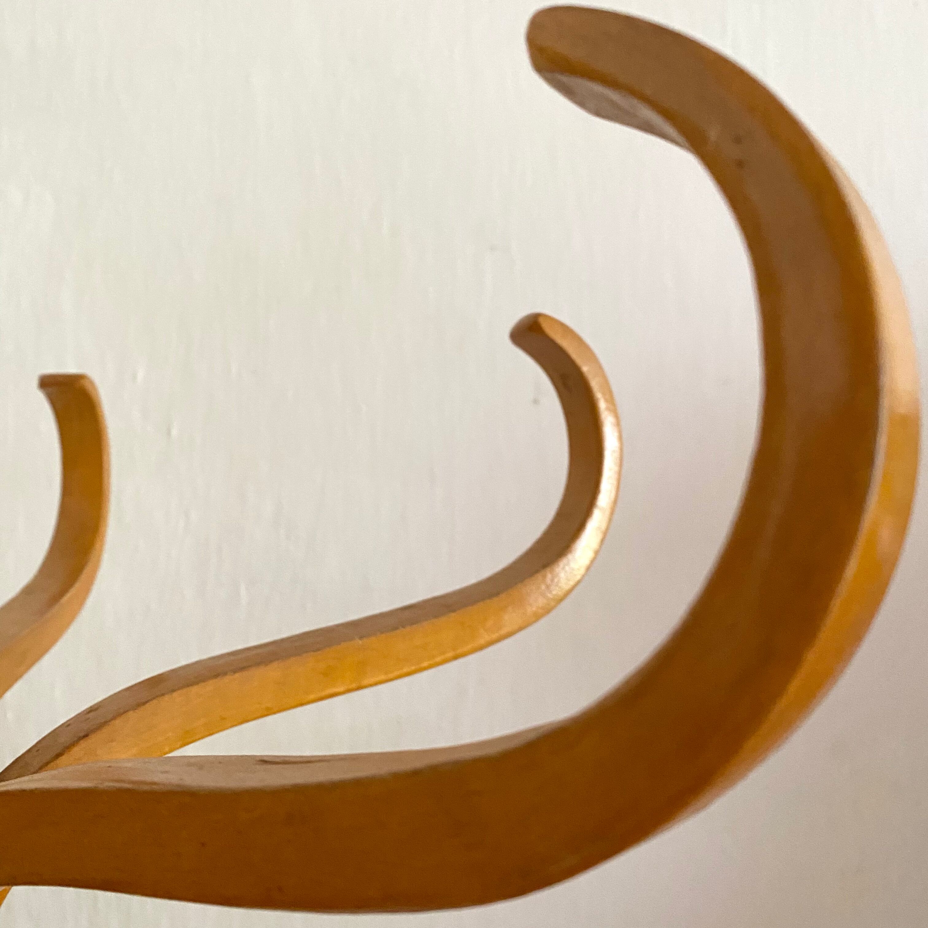 Vintage parrot coat rack
