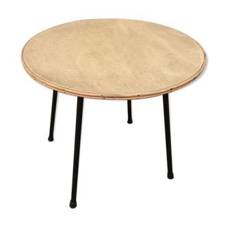 Table basse rotin