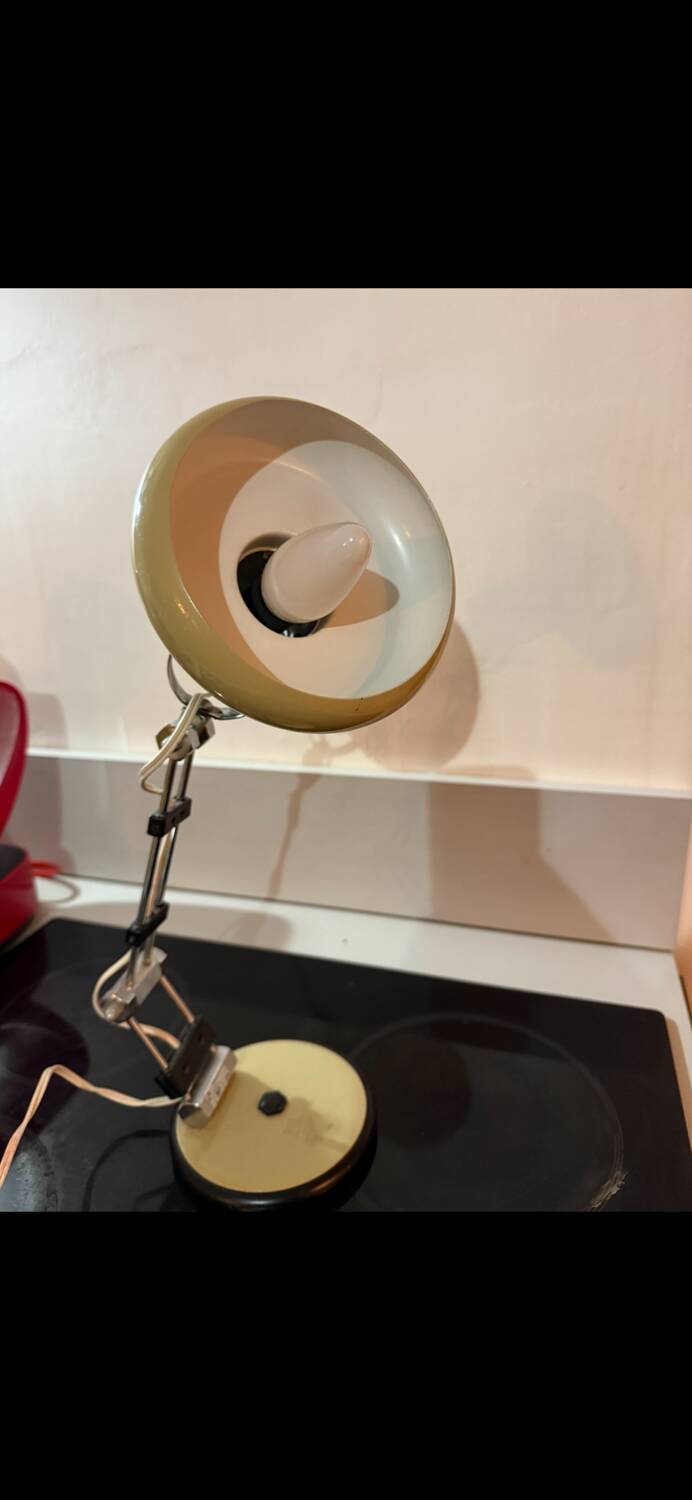 Lampe vintage Aluminor