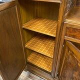 After Majorelle: Art Nouveau period sideboard in walnut and burl circa 1900
