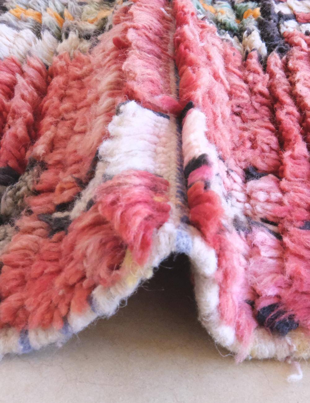 Tapis Boujad Rouge Berbère - 294 x 211 cm