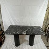 Marble and metal desk