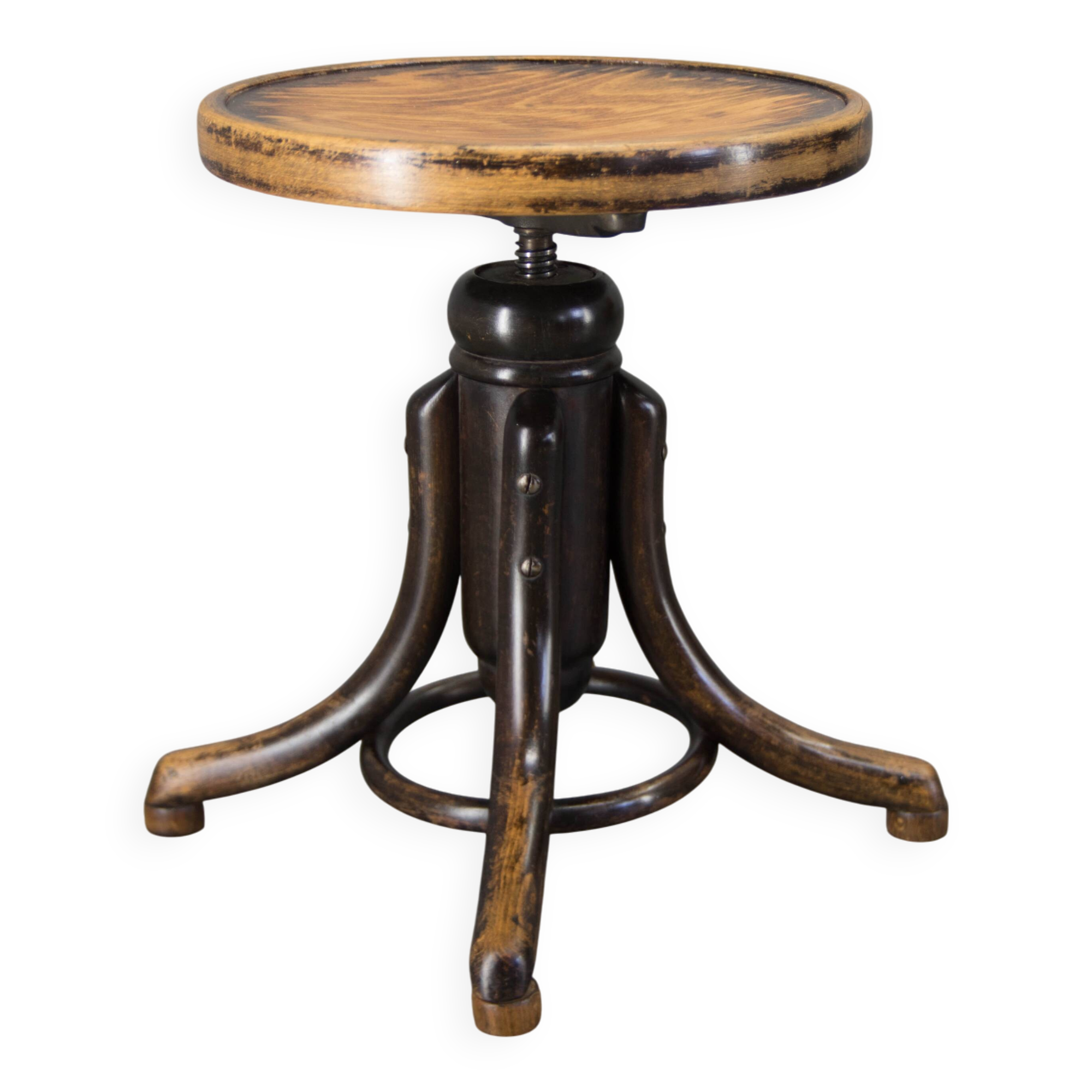 Tabouret de piano, Thonet, années 1920