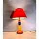 Multicolor Ceramic Totem Lamp, 1980