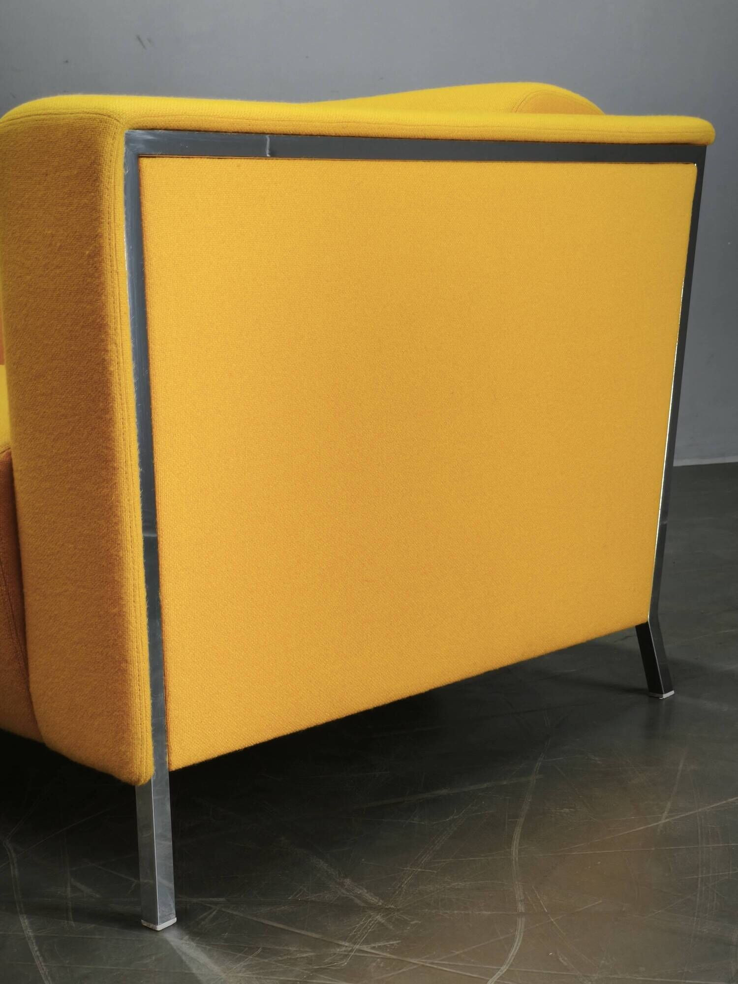 Enrico Franzolini Steel 2000 Lounge Armchair for Moroso, Italy