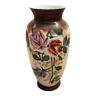 Vase en opaline peint à la main