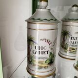 Pot à pharmacie ancien porcelaine