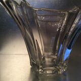 Vintage vase 70 in crystal by Val Saint Lambert
