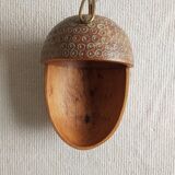 Aldo Tura 50's wooden hollow cut