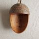 Aldo Tura 50's wooden hollow cut