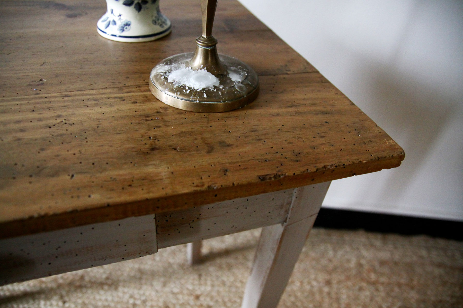Patinated table